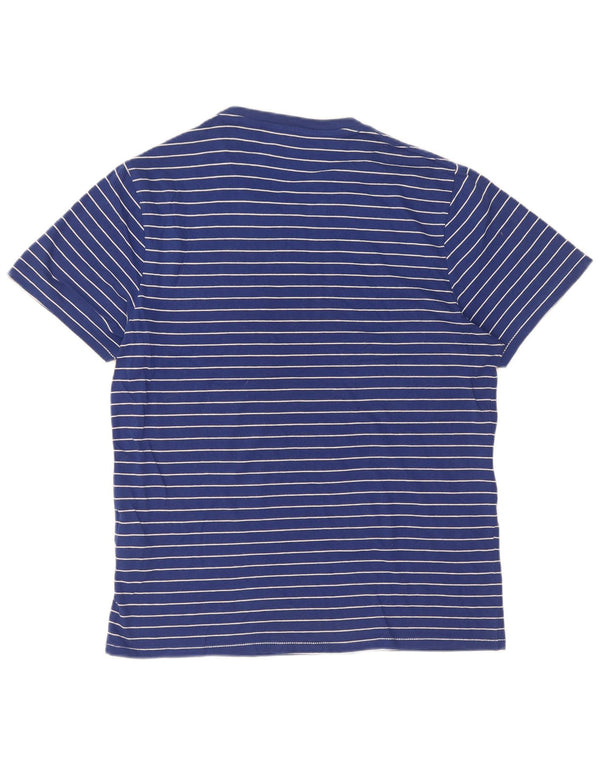 T-shirt da uomo Levi's Top piccola in cotone gessato blu navy