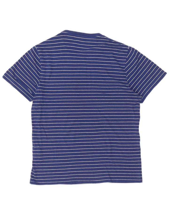 T-shirt da uomo Levi's Top piccola in cotone gessato blu navy