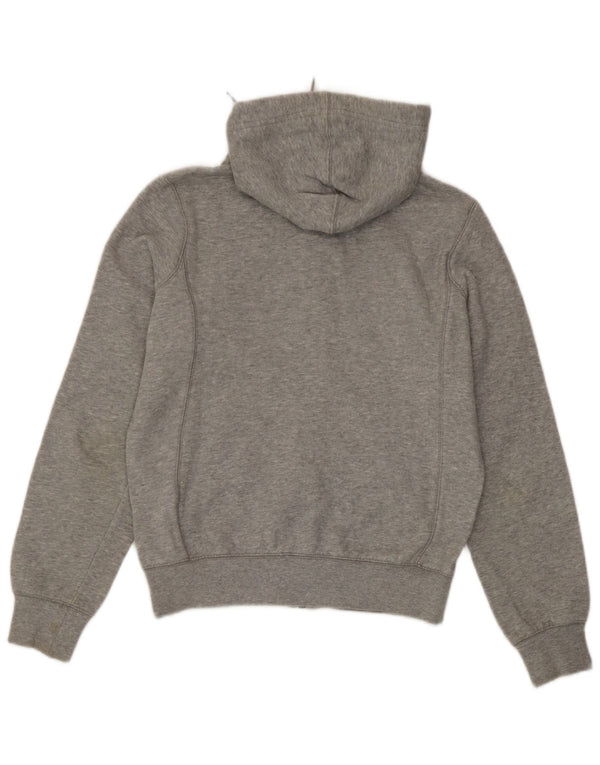 Felpa con cappuccio e zip oversize da donna Nike UK 6/8 XS Grigio