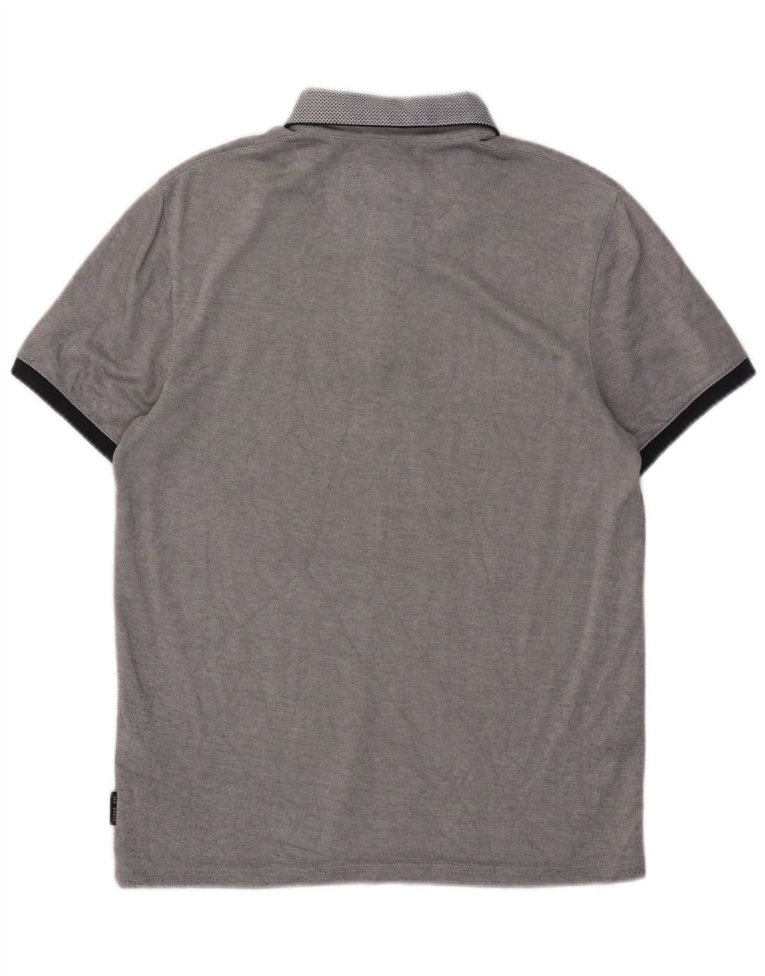 Polo da uomo Ted Baker taglia 3 media blu navy modal