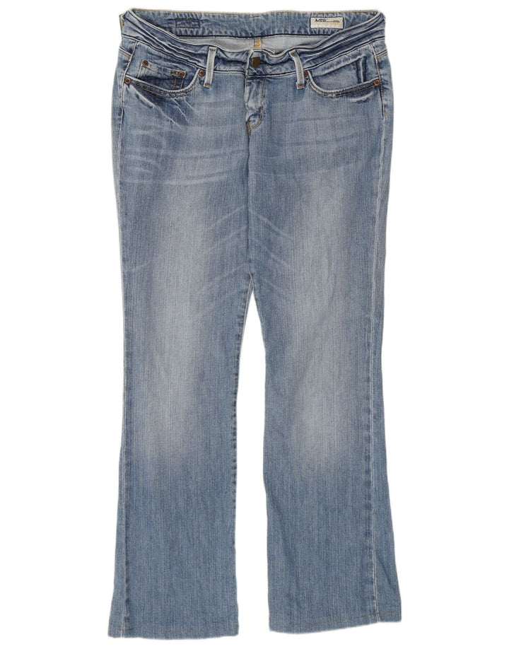 Jeans Lee Bootcut corallo da donna W32 L29 cotone blu