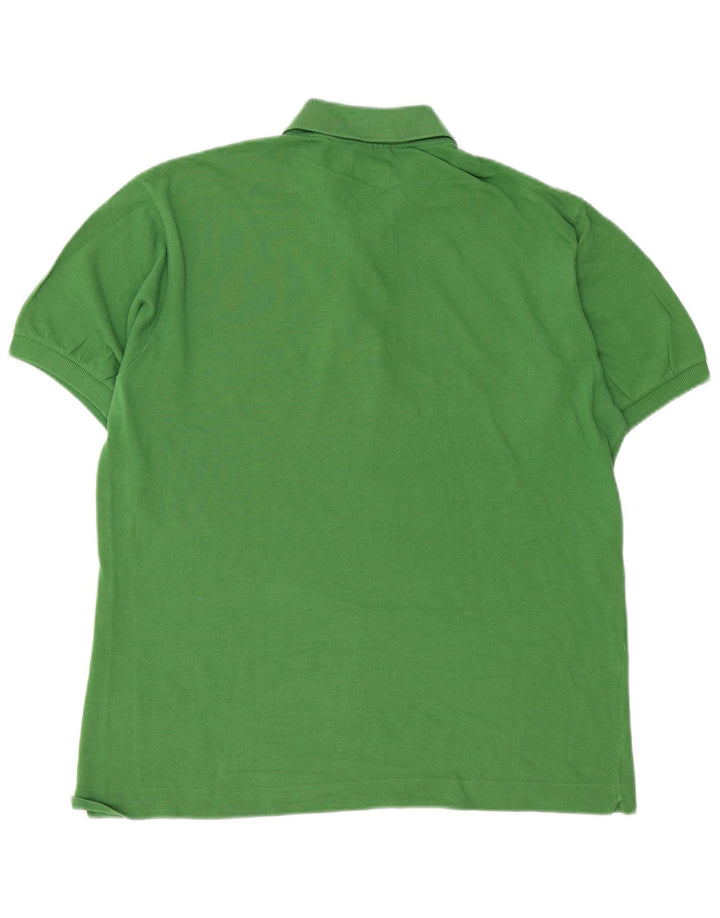 Polo da uomo Lacoste taglia 4 in cotone verde medio