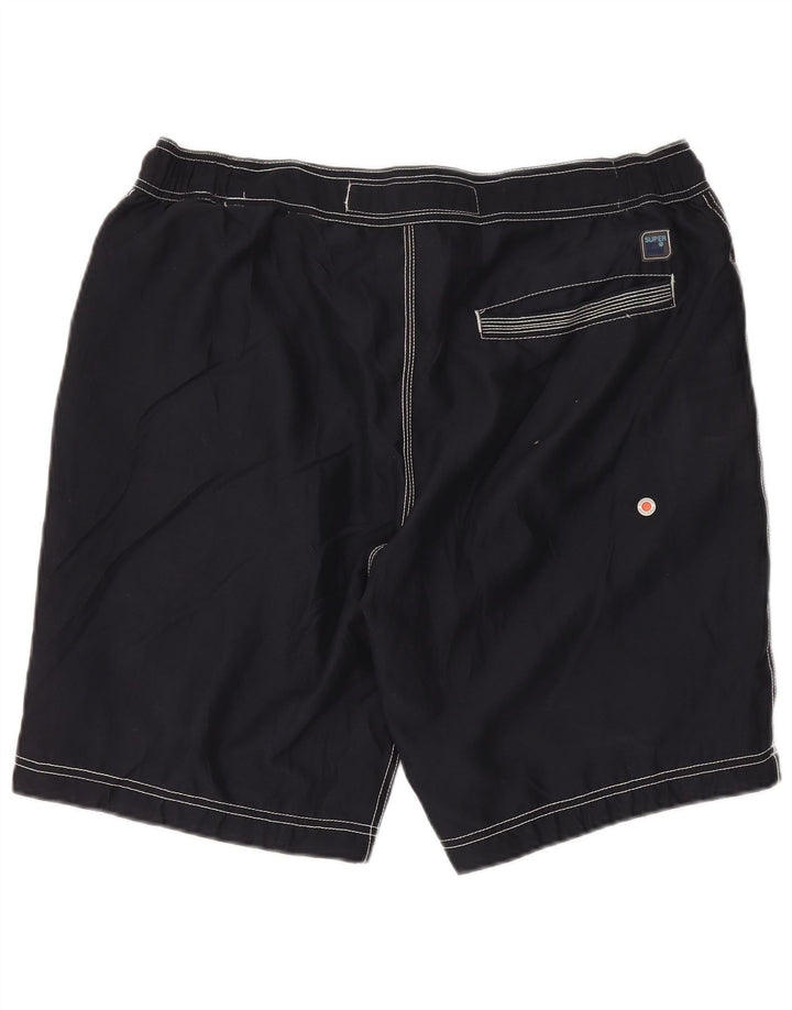 Pantaloncini da bagno grafici da uomo Superdry 2XL poliestere nero