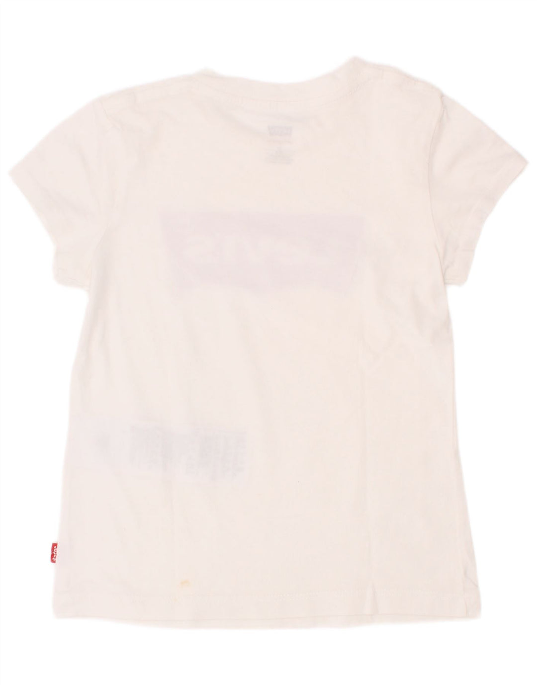 T-shirt grafica per ragazzi Levi's Top 4-5 anni in cotone bianco