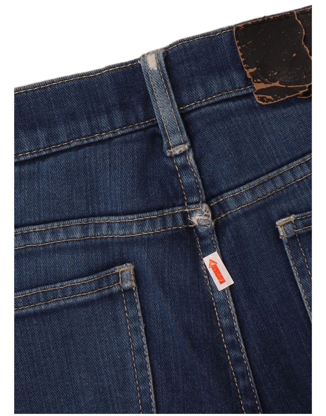 CHEAP MONDAY Jeans slim da donna W32 L33 cotone blu