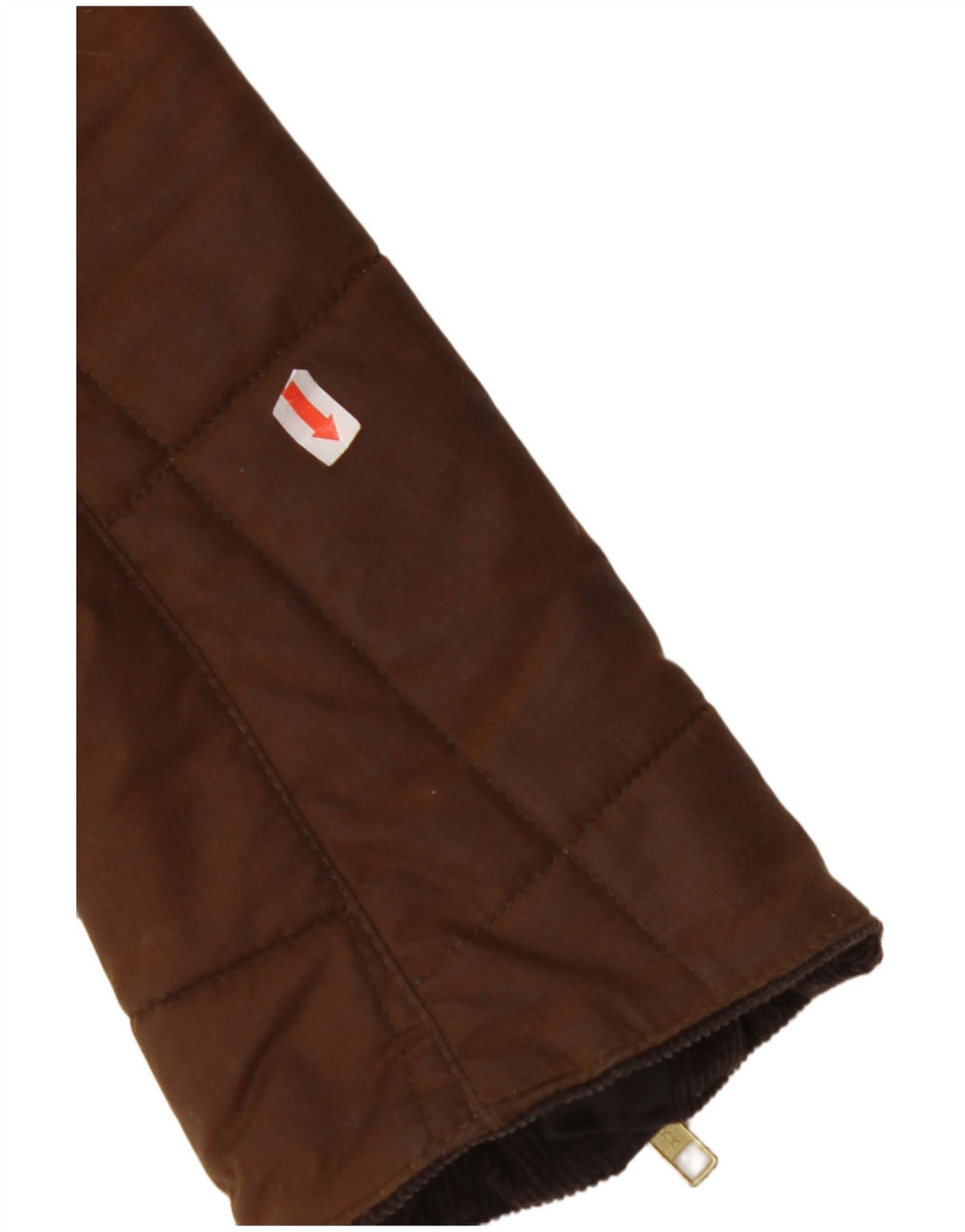 Giacca militare da donna in cotone cerato BARBOUR UK 16 grande cotone marrone