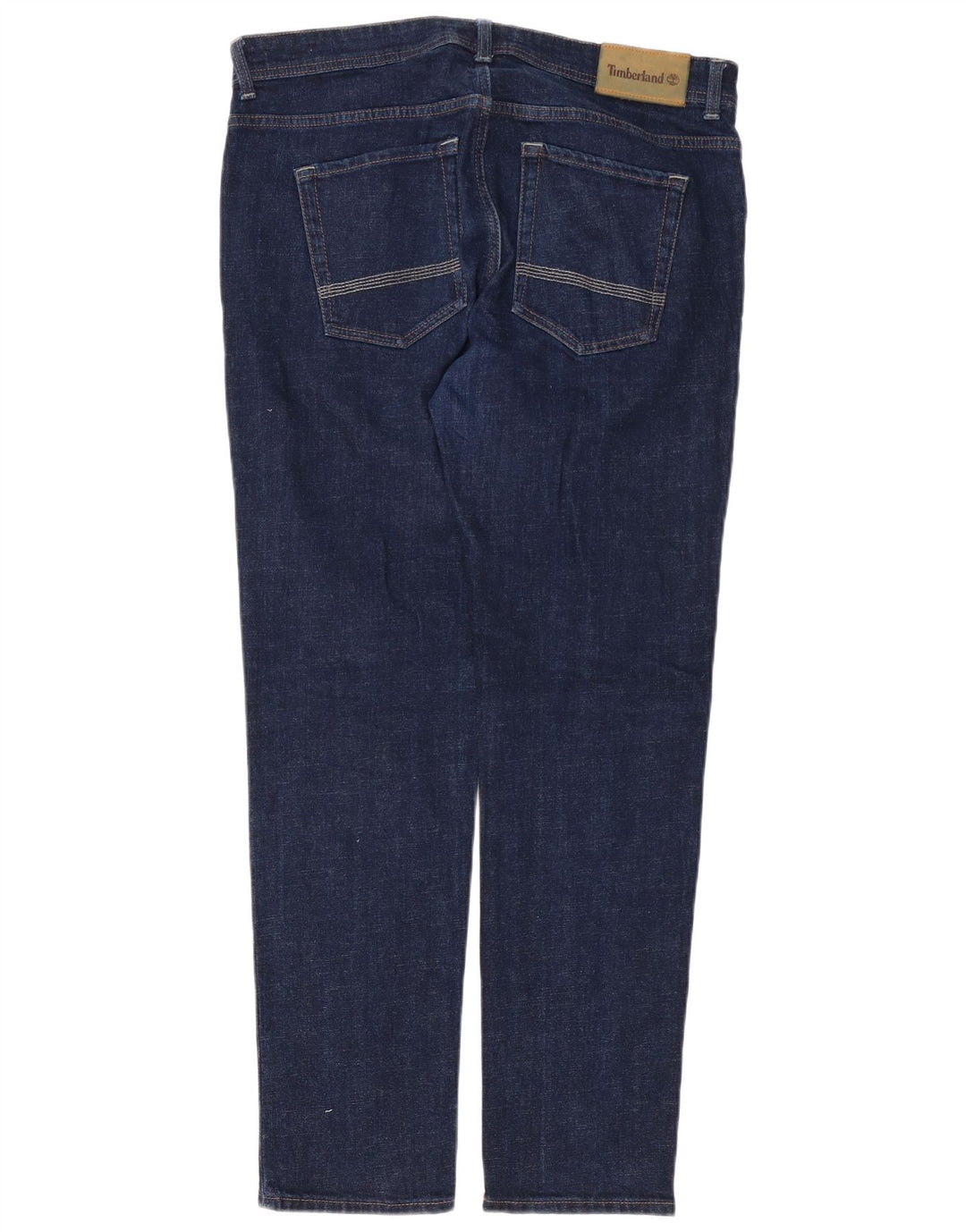 Jeans dritti da uomo TIMBERLAND W36 L32 cotone blu navy