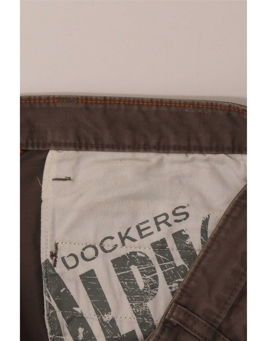 Dockers Uomo Alpha Slim Jeans W34 L34 Cotone Marrone