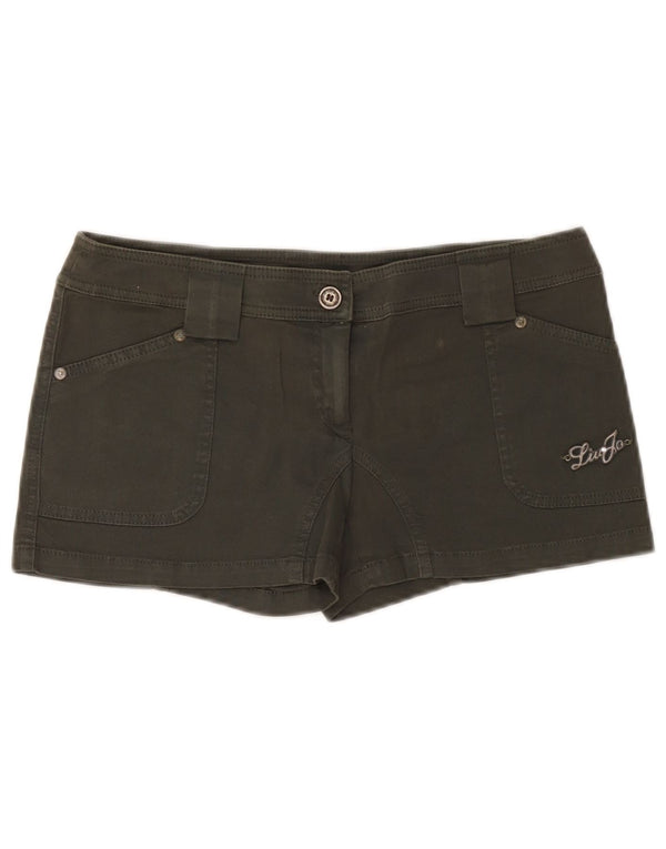 Pantaloni Caldi Donna Liu Jo IT 44 Medium W30 Cotone Verde