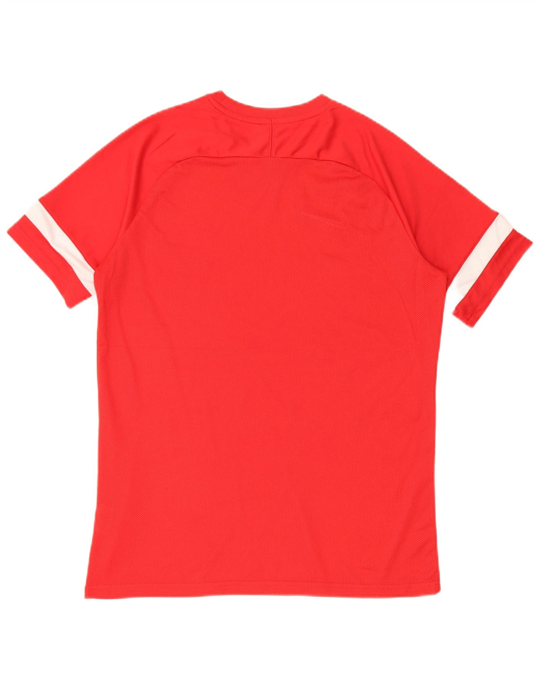 T-shirt Nike Dri Fit da uomo, grande, in poliestere color block rosso