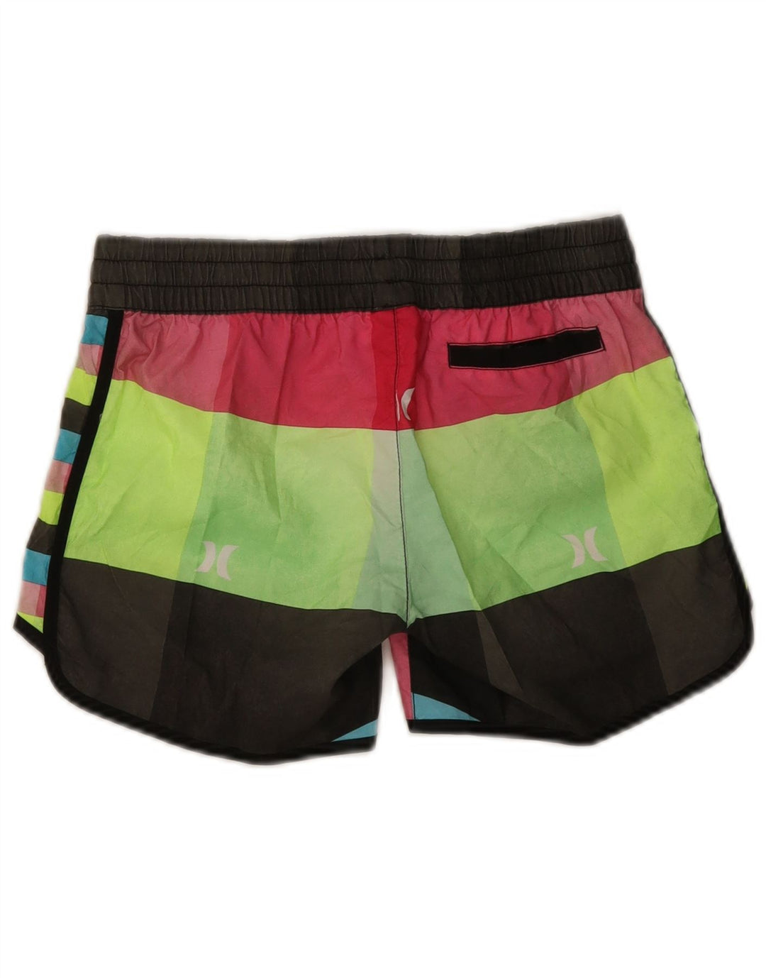 Pantaloncini da bagno da uomo Hurley XS in poliestere color block multicolore