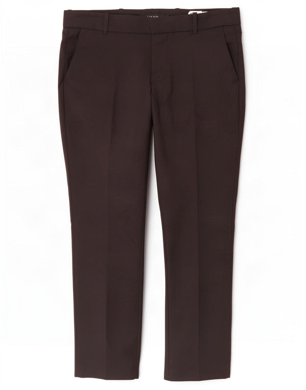 Pantaloni chino dritti da donna Zara grandi W30 L28 cotone nero