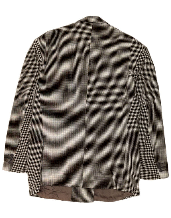 Giacca blazer doppiopetto da donna Hugo Boss IT 50 XL grigio maculato
