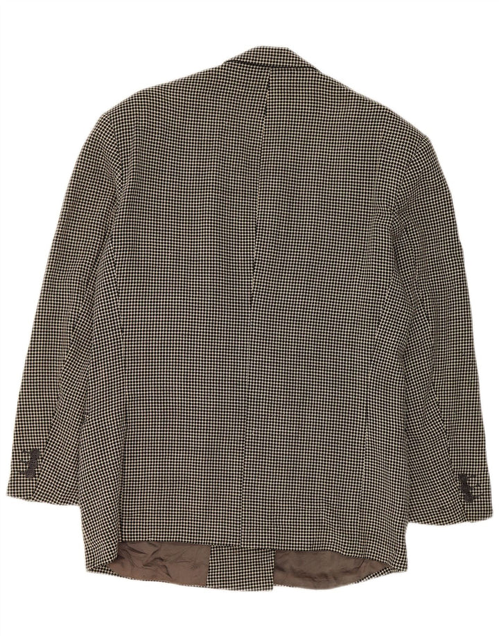 Giacca blazer doppiopetto da donna Hugo Boss IT 50 XL grigio maculato