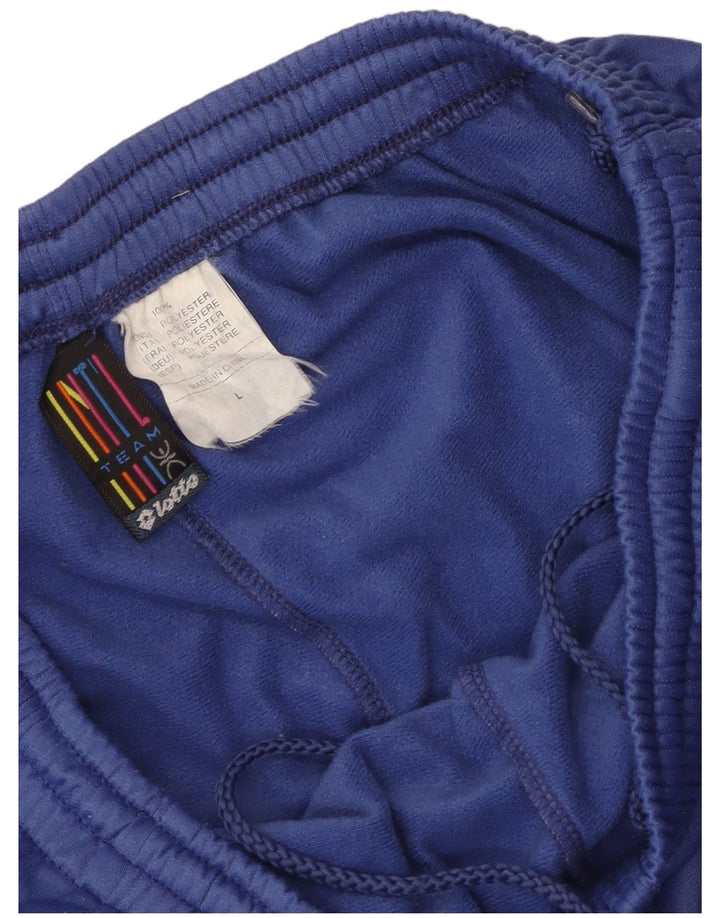 Pantaloni da tuta da donna Lotto UK 16 Large Blu Poliestere