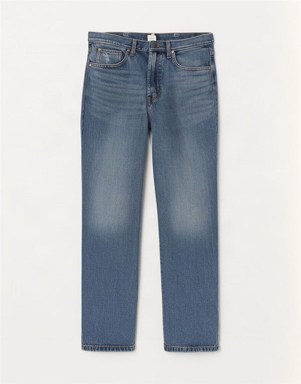 Jeans dritti Evolution da uomo Wrangler W32 L34 cotone blu