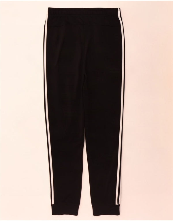 Adidas Mens Tracksuit Trousers Joggers Small Black Polyester