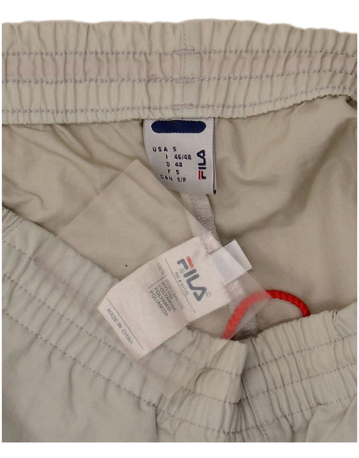 Pantaloncini sportivi da uomo Fila Small grigi in poliammide