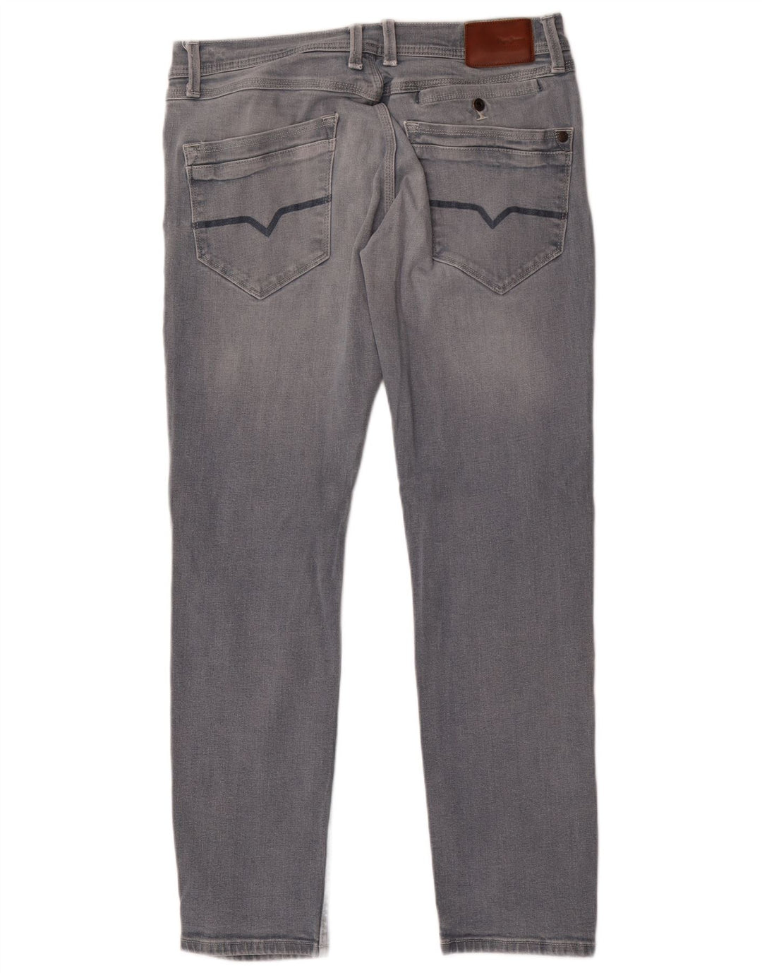 PEPE Jeans Uomo Slim W34 L31 Grigio