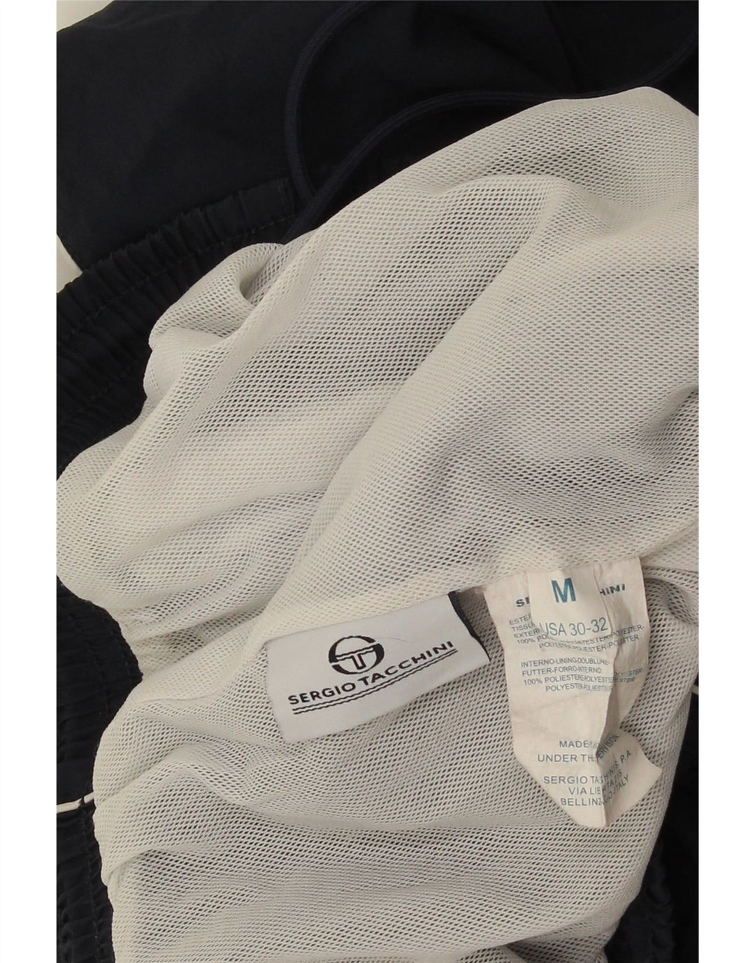 Sergio Tacchini Pantaloni da tuta da uomo Joggers Medium Blu Navy Poliestere