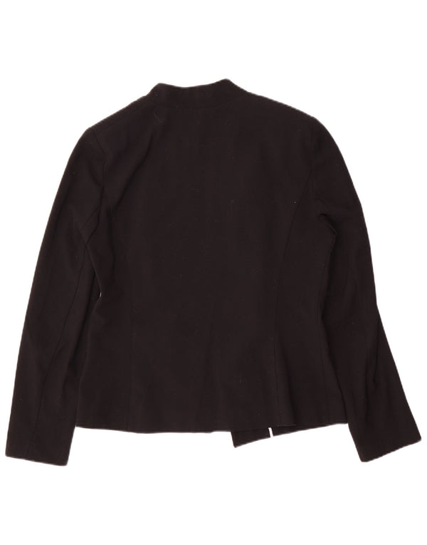Giacca Marks & Spencer da donna Open Blazer UK 12 poliestere nero medio