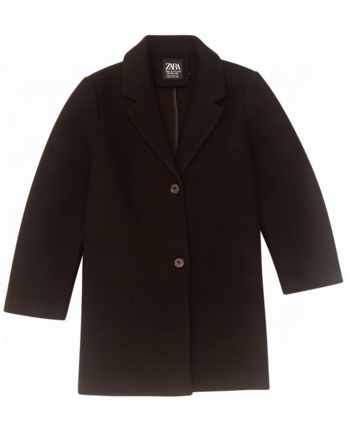 Cappotto Zara Bambina 13-14 Anni Poliestere Nero