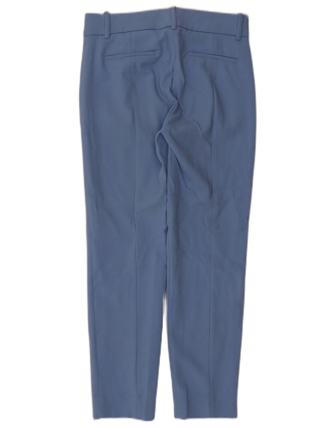 J. CREW Pantaloni chino slim Cameron da donna US 2 XS W25 L25 poliestere blu