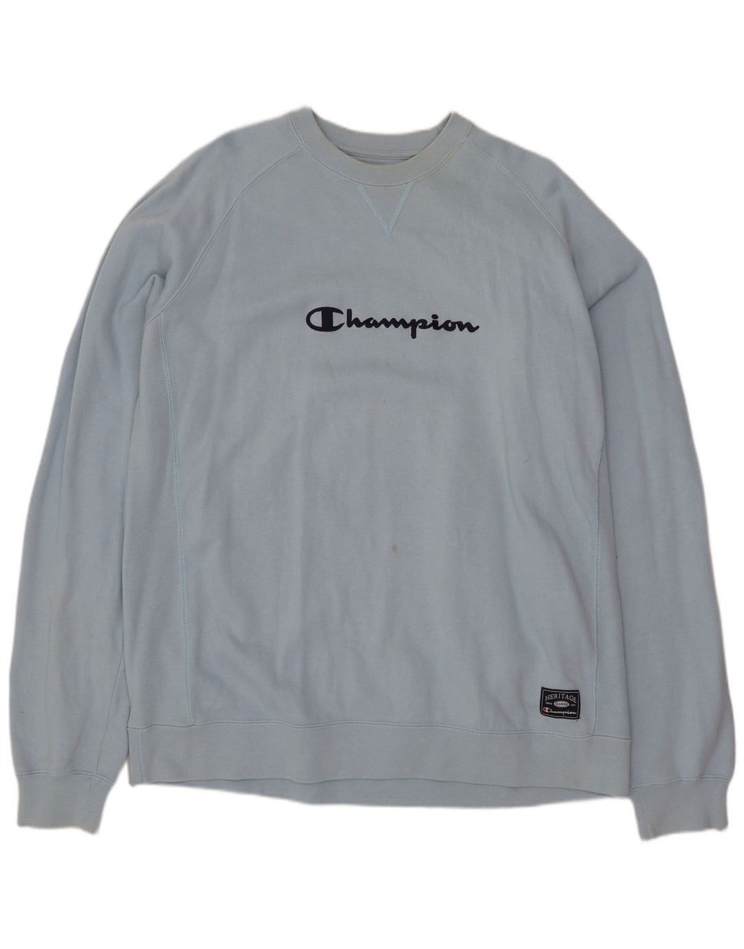 Felpa grafica da uomo Champion Felpa 2XL Cotone blu