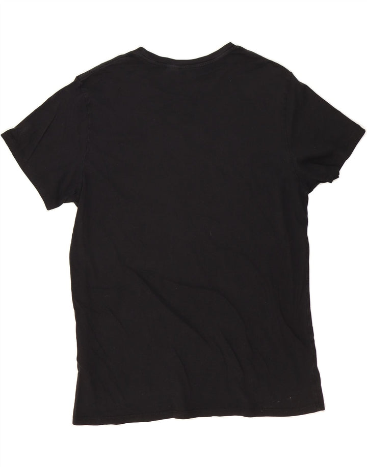 LEVI'S Mens Graphic T-Shirt Top XL Black Cotton Vintage Levi's and Second-Hand Levi's from Messina Hembry 