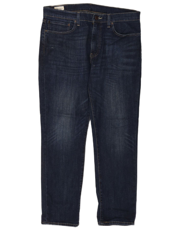 Levi's Uomo 511 Slim Jeans W36 L30 Blu Navy Cotone