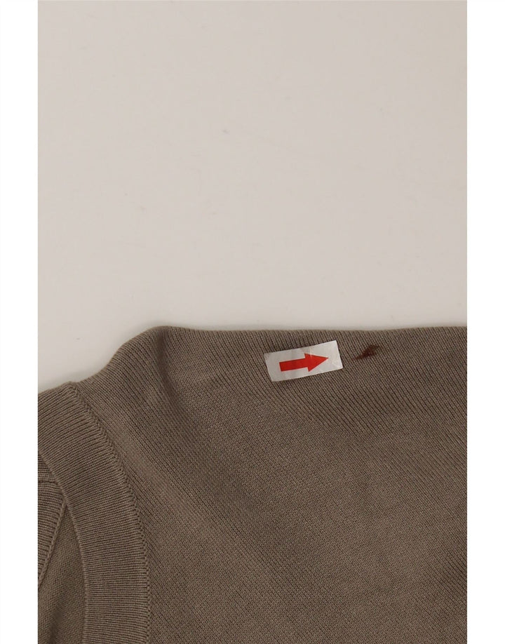 Maglione Zara da uomo girocollo XL in viscosa grigia