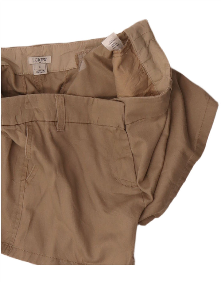 Pantaloncini chino da donna J. CREW US 6 medi W30 cotone beige