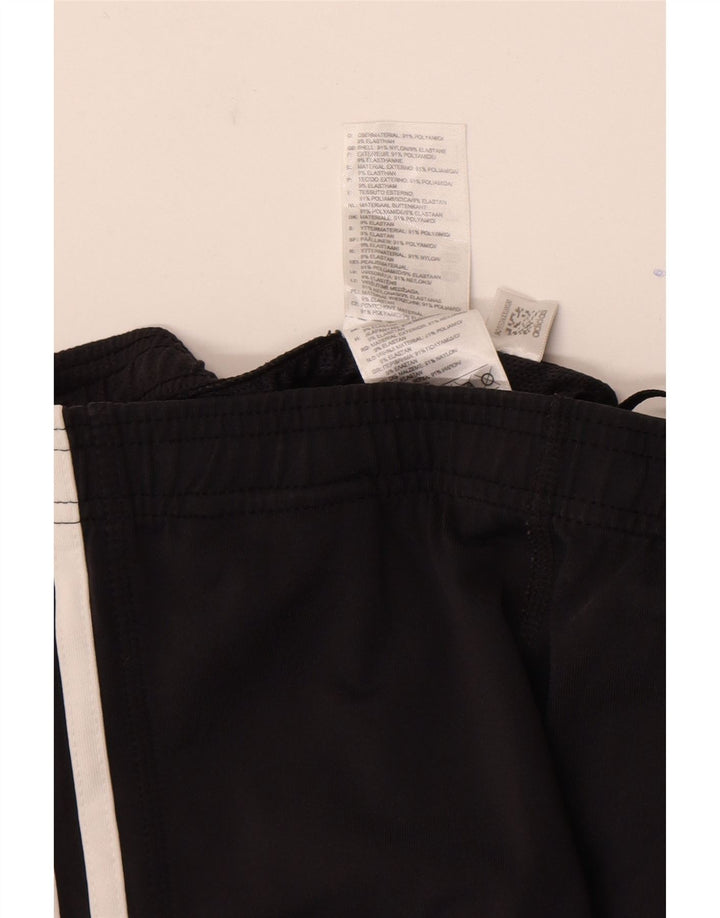 Pantaloncini sportivi Adidas da donna UK 12 medio nylon nero
