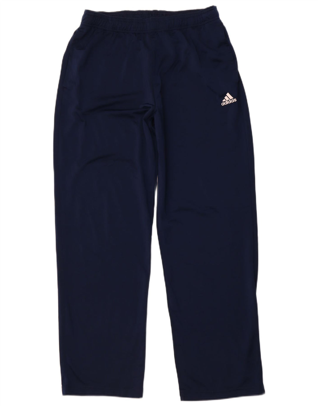 Pantaloni da tuta da uomo ADIDAS UK 44/46 Large Blu Navy Poliestere