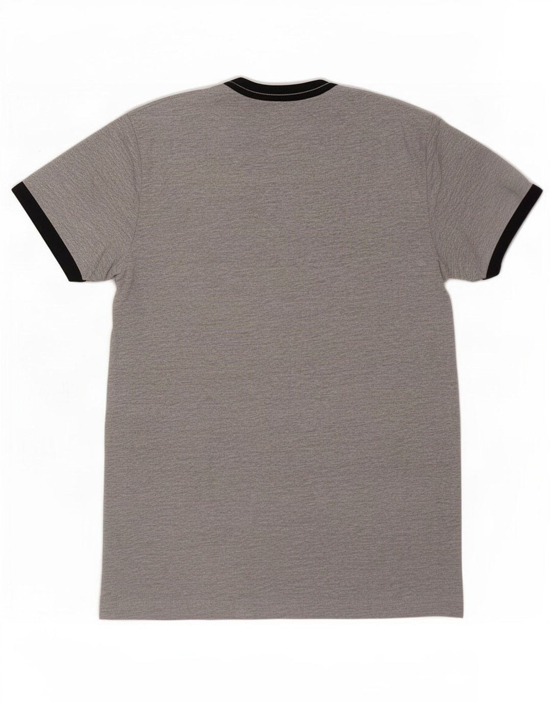 T-shirt da uomo French Connection Top in cotone chiazzato grigio medio