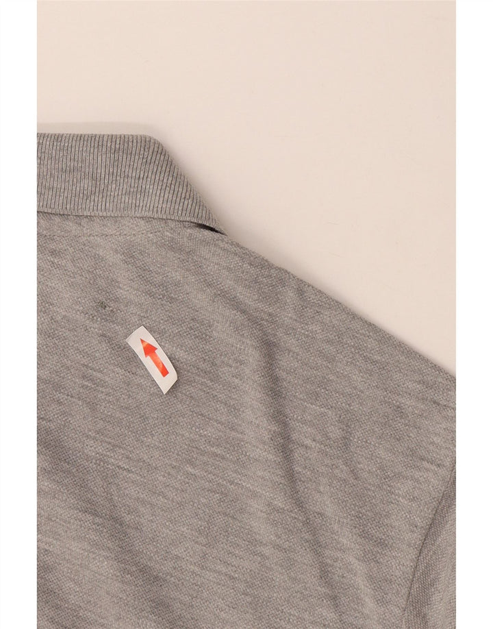 Polo Reebok da uomo XL in cotone grigio