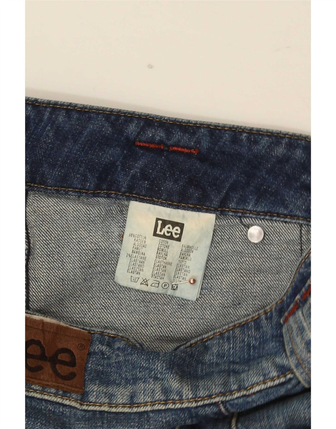 Jeans Lee Bootcut da donna Leola W27 L35 cotone blu