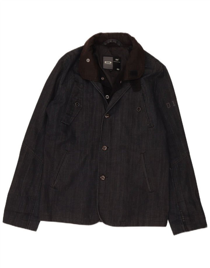 Giacca in denim da uomo G-Star UK 40 grande cotone grigio