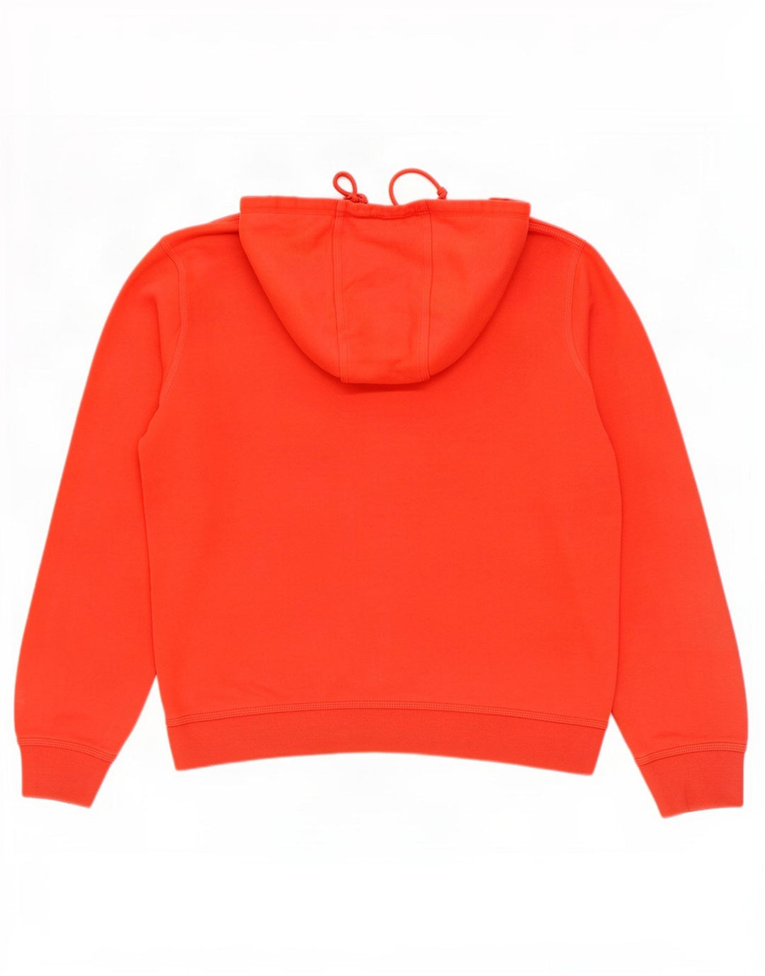 Felpa con cappuccio da uomo Nike Large rossa in cotone