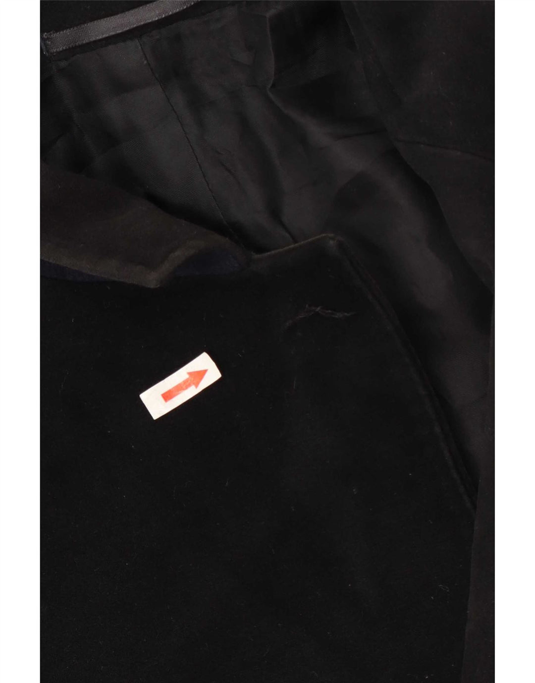 Cappotto da uomo Massimo Dutti EU 48 cotone nero medio