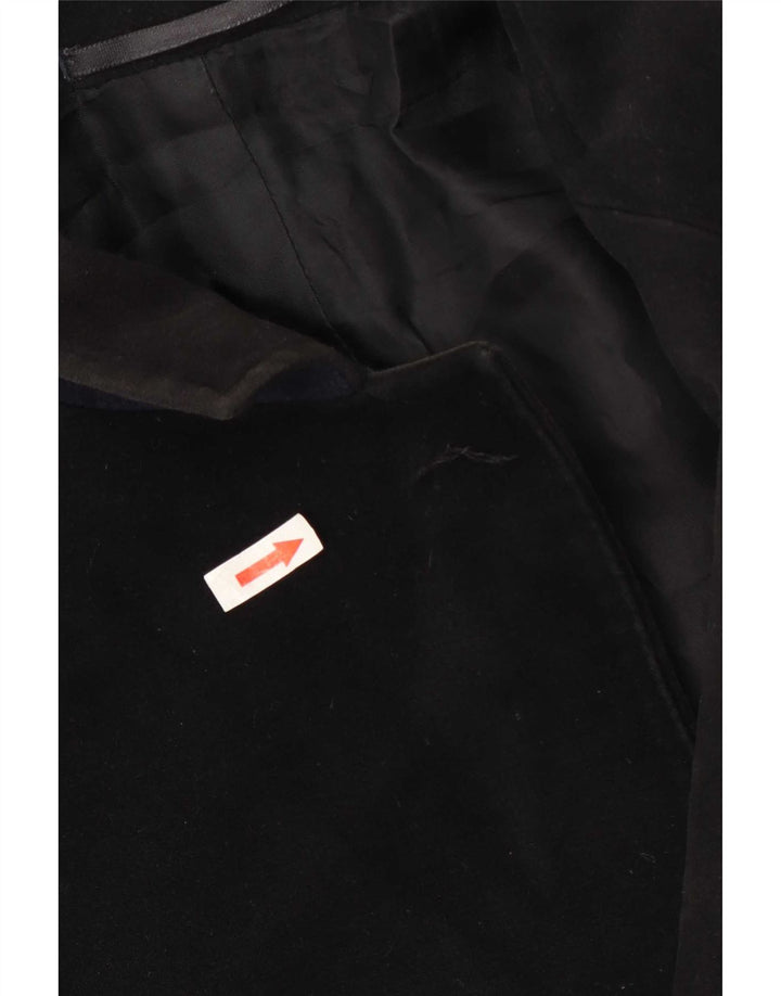 Cappotto da uomo Massimo Dutti EU 48 cotone nero medio