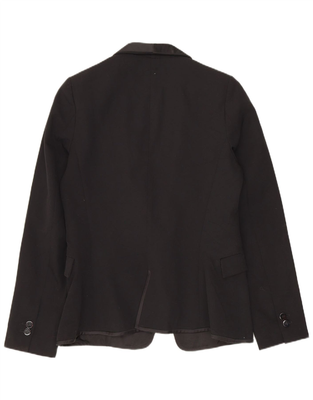 Giacca blazer da donna ZARA UK 10 piccola nera in poliestere