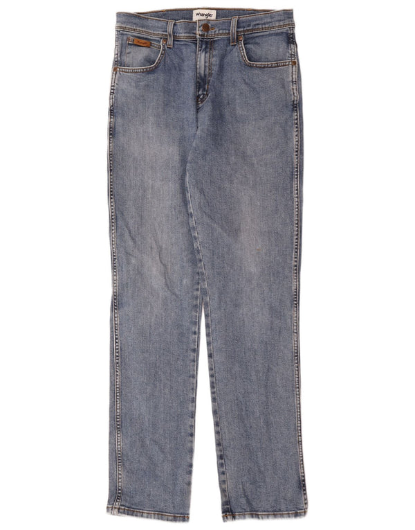 Jeans dritti da uomo Wrangler Texas W32 L34 cotone blu