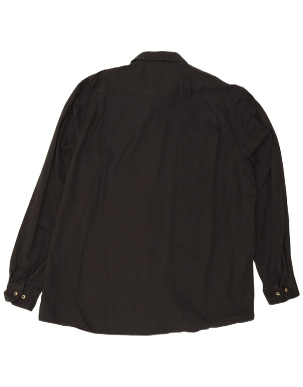 Camicia alta da uomo Wrangler 2XL cotone nero