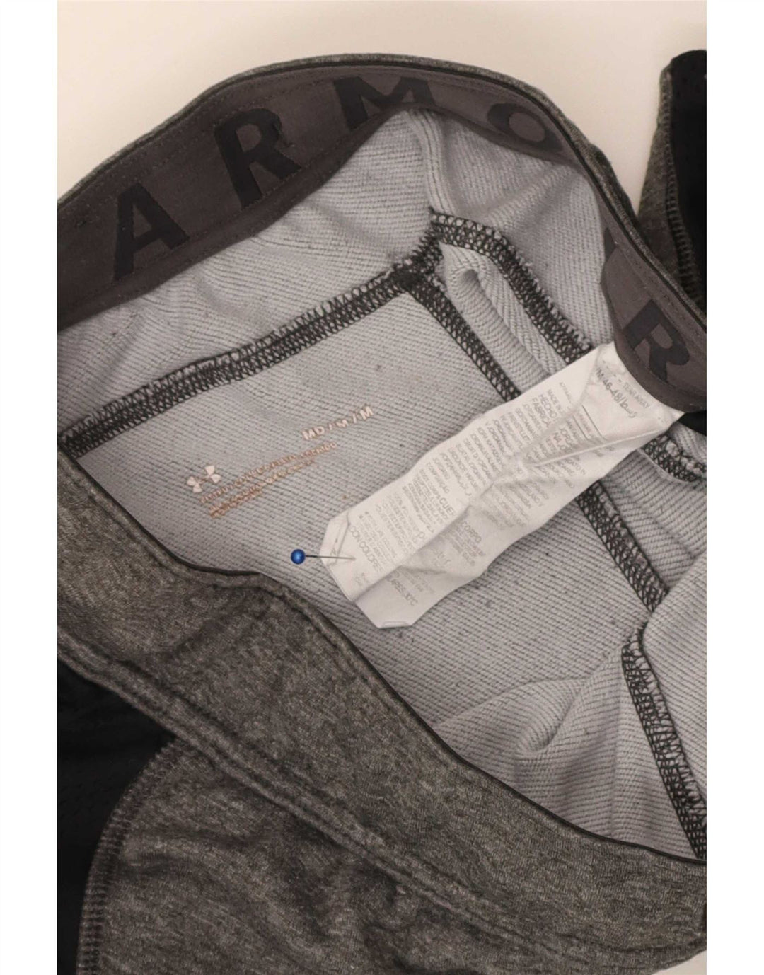 Pantaloncini sportivi da donna Under Armour UK 14 Poliestere color block grigio medio