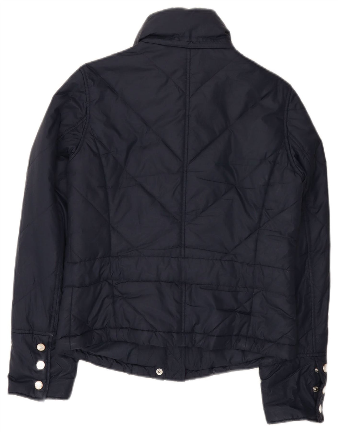 Giacca imbottita da donna Tommy Hilfiger UK 10 Small Poliestere blu navy