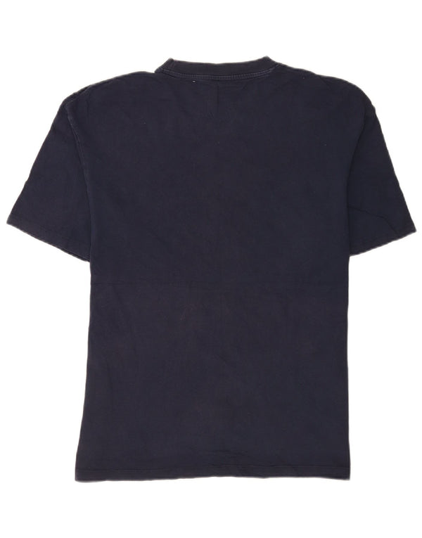 Jack & Jones T-shirt da uomo Top media blu navy in cotone