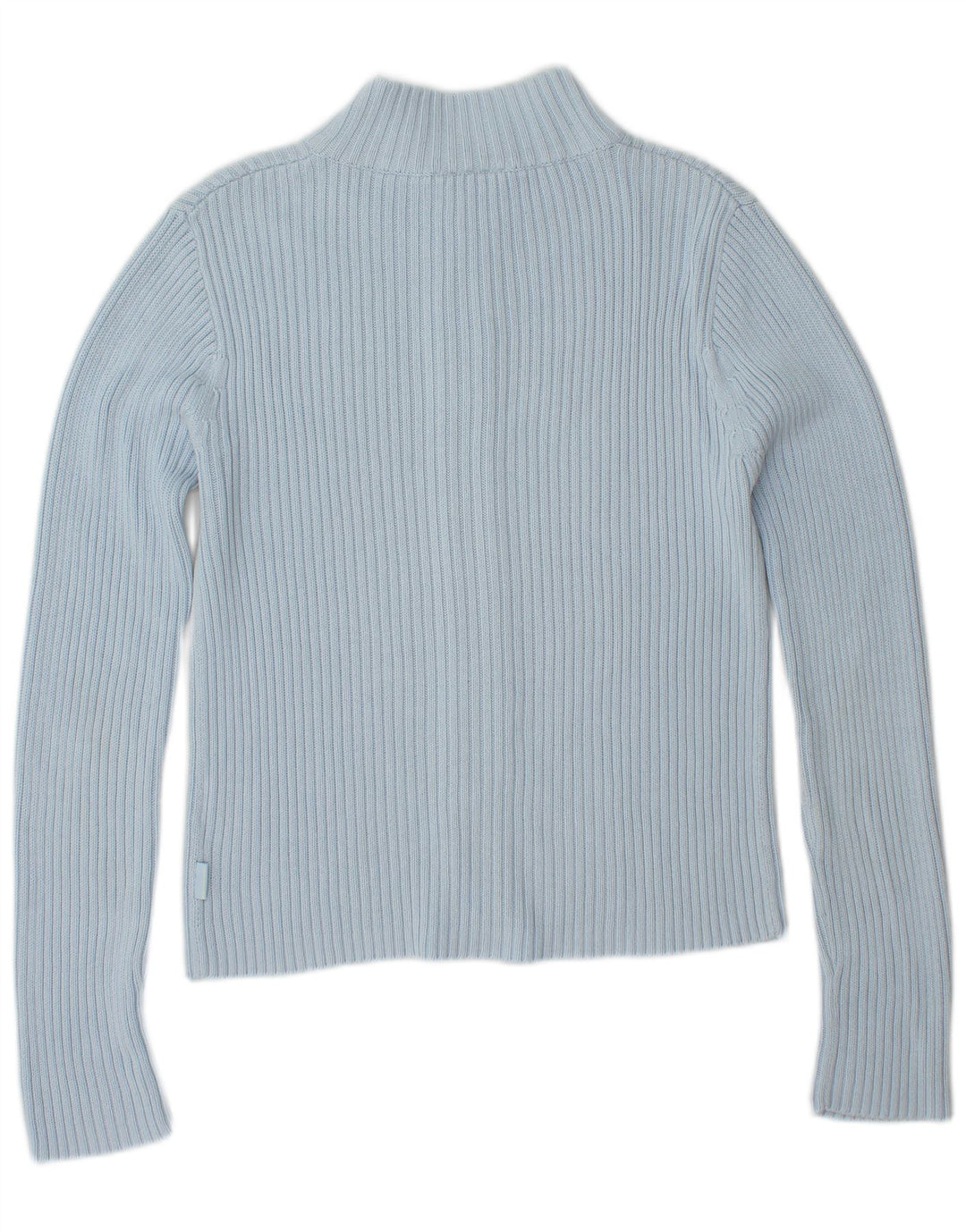 TOM TAILOR Maglione cardigan corto da donna UK 12 Blu medio