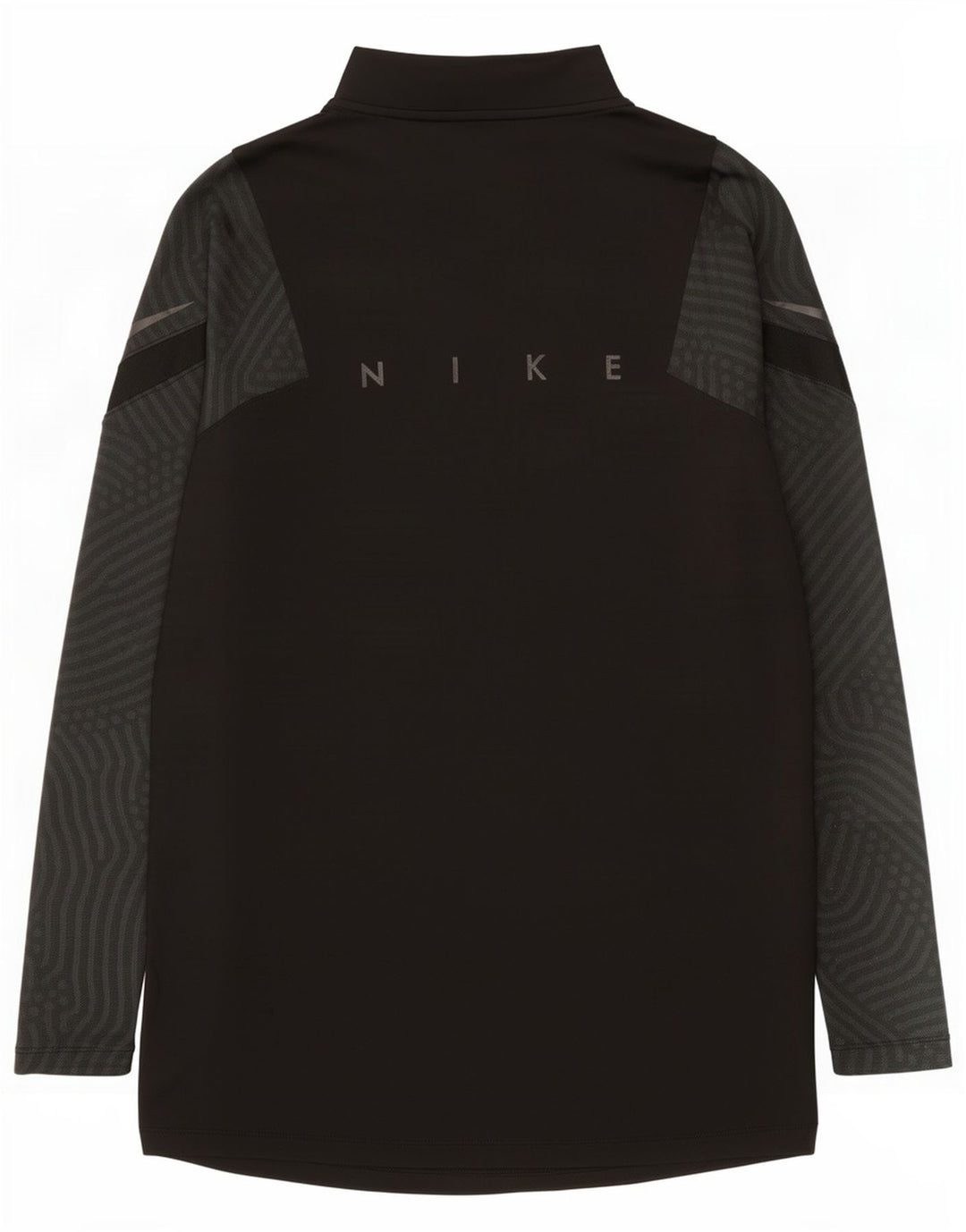 Nike Dri Fit Graphic Pullover Tuta da Uomo Top Small Nero Gessato