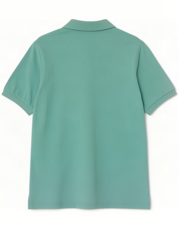 Polo da uomo Lotto piccola in cotone turchese